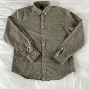 Club Monaco Slim Fit Button Down in Sage